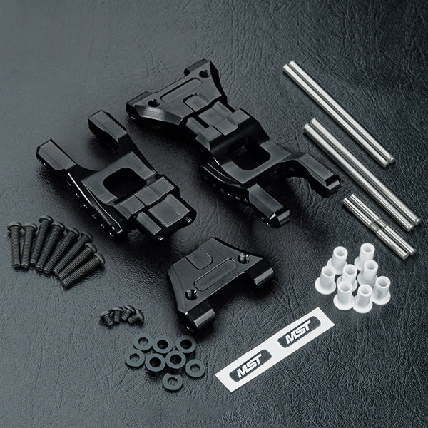 MST Alum. MB rear suspension kit (BLACK) - 210616BK