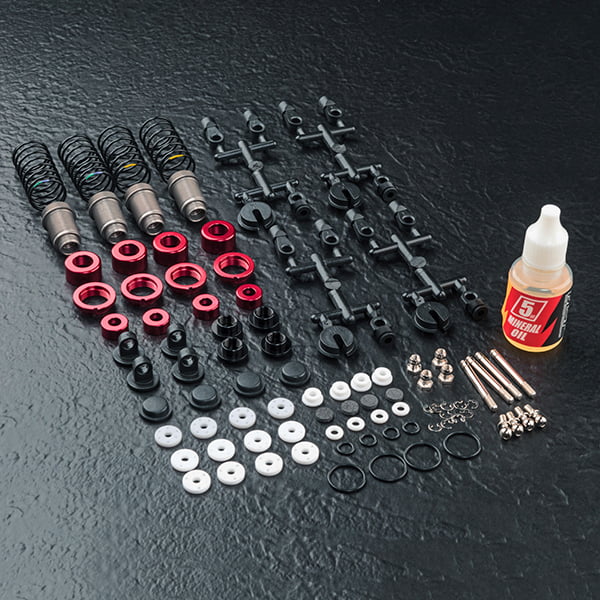 MST TDA Alum. Drift damper set (red) (4) 820150R