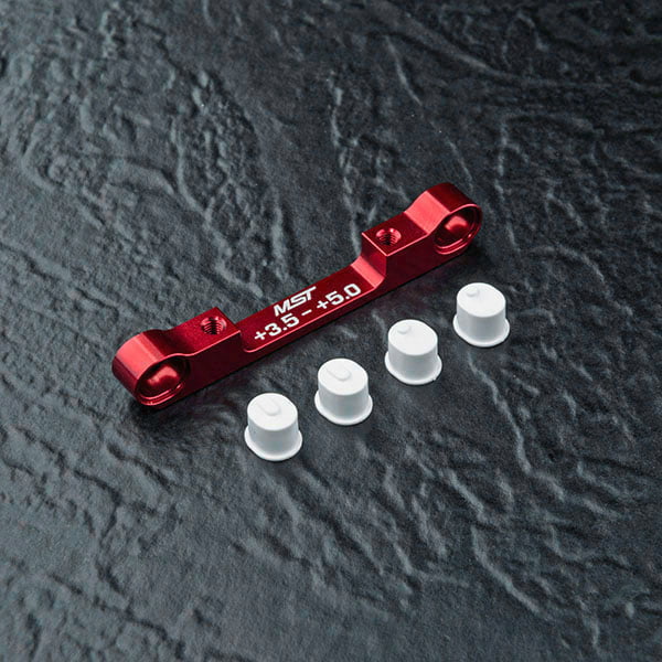 MST Adjustable alum. suspension mount (+3.5~+5.0) (red) 820143R