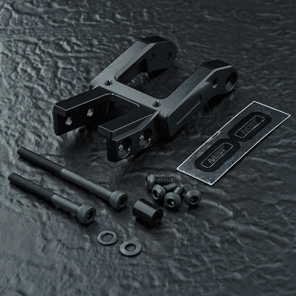MST RMX 2.0 Alum. Integrated Upper Deck Connecter (black) 210640BK