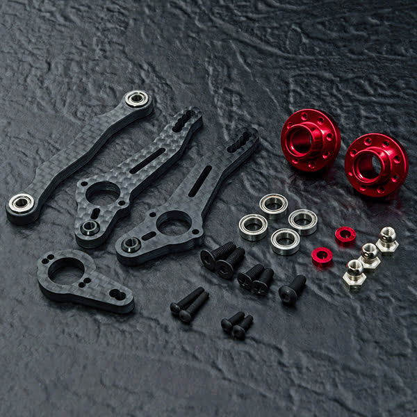 MST FXX 2.0 Steering arm set (red) 210623R