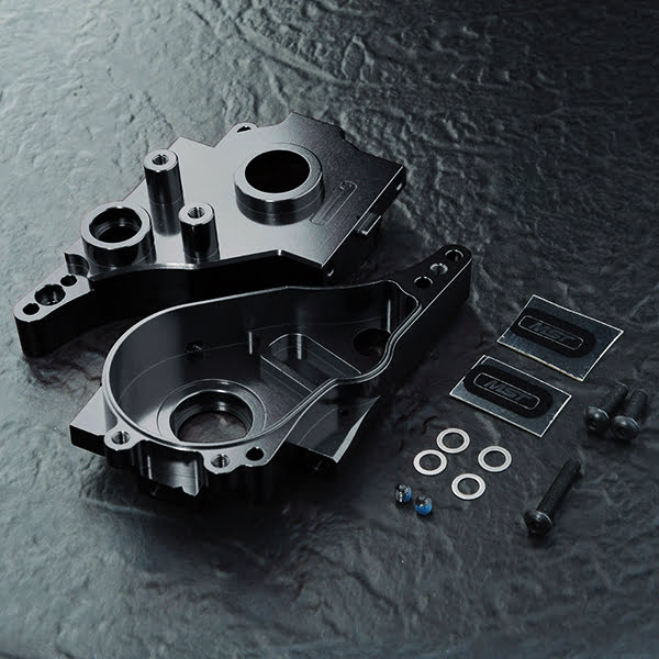 MST RMX 2.0 alum. spur gearbox set (black) - 210642BK