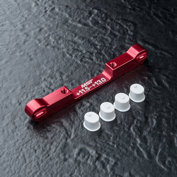 MST Alum. adj. suspension mount (+11.5~+13) (red) 820154R