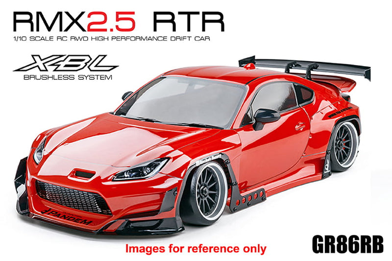 MST RMX 2.5 RTR GR86RB (red) (brushless) 533913R