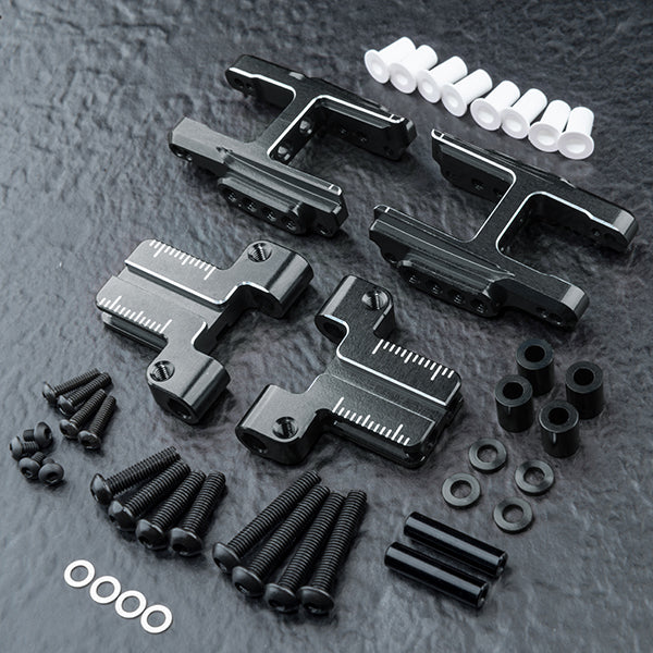 MST Alum. THA rear suspension arm set (black) - 210696BK
