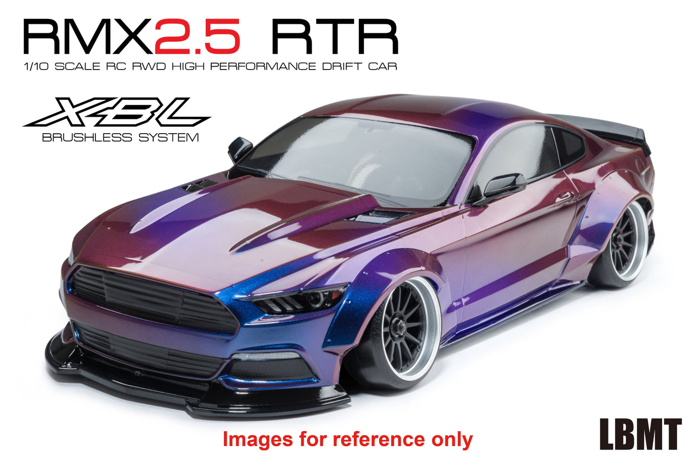 MST RMX 2.5 RTR LBMT (Iridescent purple) (brushless) - 533904IP