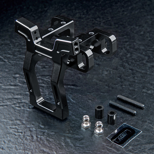 MST Alum. lightweight integrated front head mount (black) - 210645-1BK