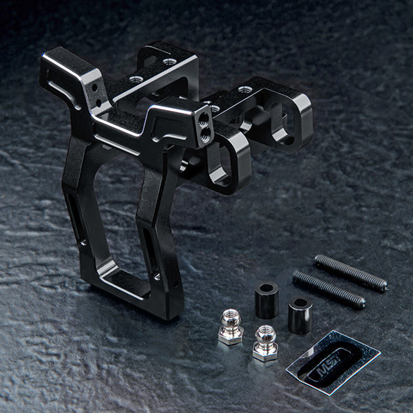MST Alum. lightweight integrated front head mount (black) - 210645-1BK