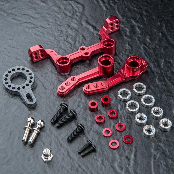 MST Alum. steering arm set (red) - 210700R