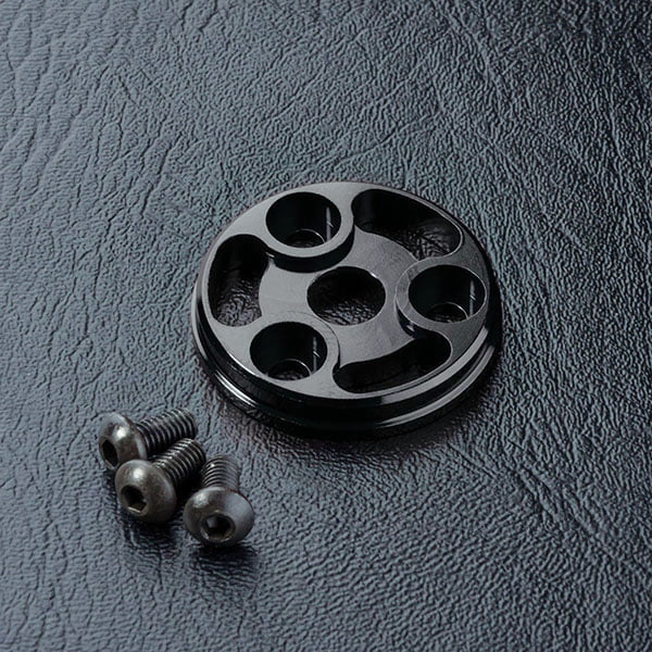 MST RMX Alum. spur gear cover (black) - 210461BK