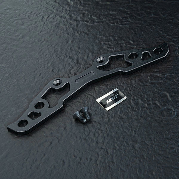 MST Alum. lightweight bumper support L (black) - 210647BK