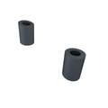 24KRC REAR CANARDS SUPPORT FOR DRIFT SPEC GR86 - 24K5015