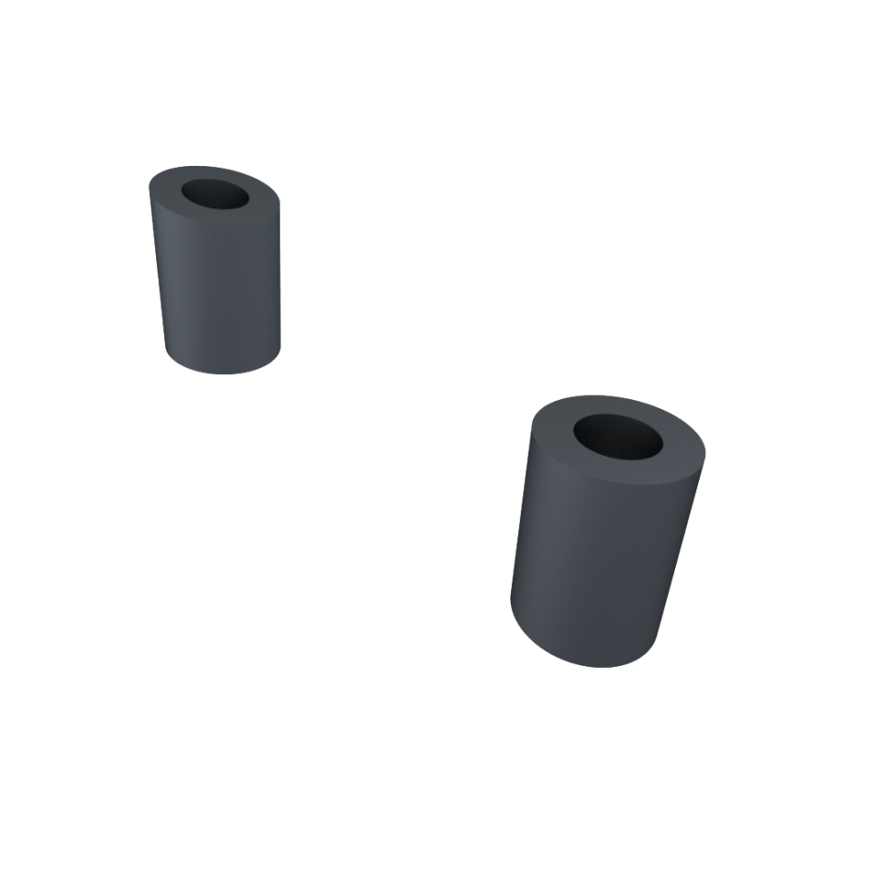 24KRC REAR CANARDS SUPPORT FOR DRIFT SPEC GR86 - 24K5015