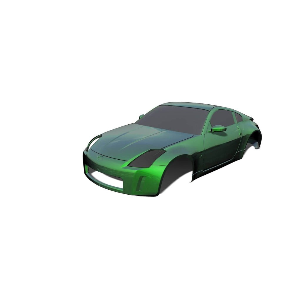 24KRC NISSAN 350Z BODY SHELL SET -  AF-350ZS