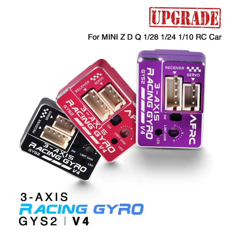 AFRC GYS-2 V4 Gyro BLACK - GYS2-V4-S-D – RR-365B
