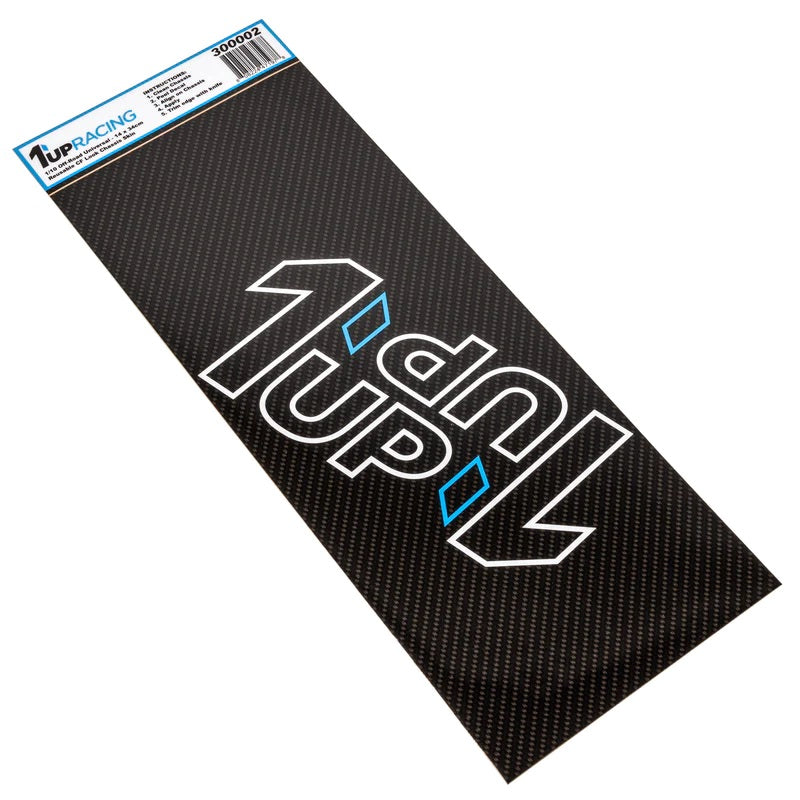 1up Racing CF Look Universal 1/10 Off-Road Chassis Skin