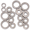 1Up Cv2 - Pro Ball Bearing Set - chrome/ceramic (Xray XB4 '23 Dirt)