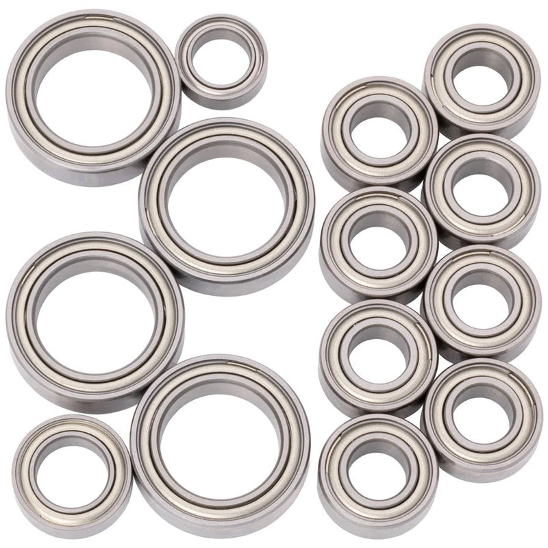 1Up Cv2 - Pro Ball Bearing Set - chrome/ceramic (RC Maker SP1)