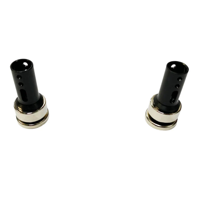 TOPLINE Front Body Mount Cap Magnet Type Tamiya (6mm) Black - TP-81BK