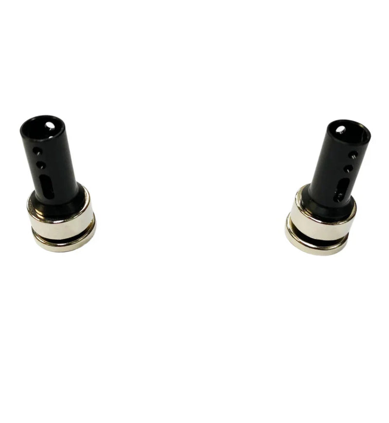 TOPLINE Front Body Mount Cap Magnet Type Tamiya (6mm) Black - TP-81BK