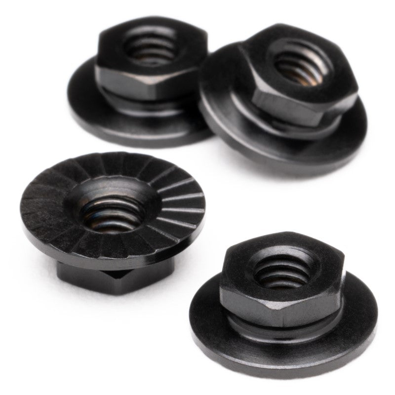 ProDuty Titanium M4 lockdown wheel nuts - Black Nitride finish