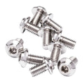Pro Duty Titanium Screws - LowPro Head - M3x4 - 10pcs