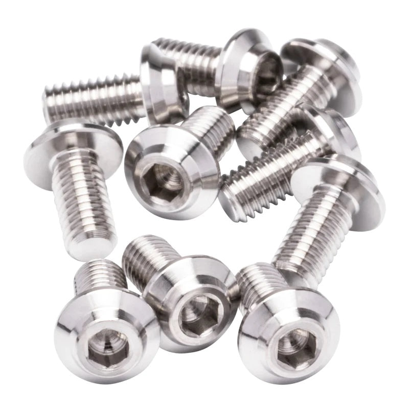 Pro Duty Titanium Screws - LowPro Head - M4 x 20mm - 5pcs