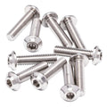 Pro Duty Titanium Screws - LowPro Head - M3x12 - 5pcs