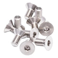 Pro Duty Titanium Screws - Flat Head - M4 x 8mm - 5pcs