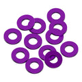 1Up Racing - Precision aluminium 3 x 6mm shims - 0.75mm - Purple (12) 1U-80323