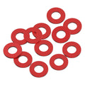 1Up Racing - Precision aluminium 3 x 6mm shims - 0.5mm - Red (12) 1U-80332