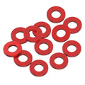 1Up Racing - Precision aluminium 3 x 6mm shims - 0.75mm - Red (12) 1U-80333