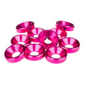 M3 Countersunk Washers - Pink - 10pcs