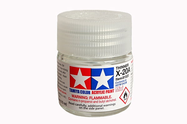 Tamiya ACRYLIC MINI X-20A THINNER - 81520