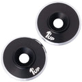 1Up LowPro 7075 alloy wing washers - pr (Black)