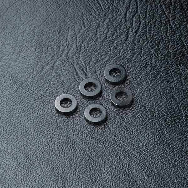 MST Alum. spacer 3X5.5X1.0 (black) (5) - 820026BK