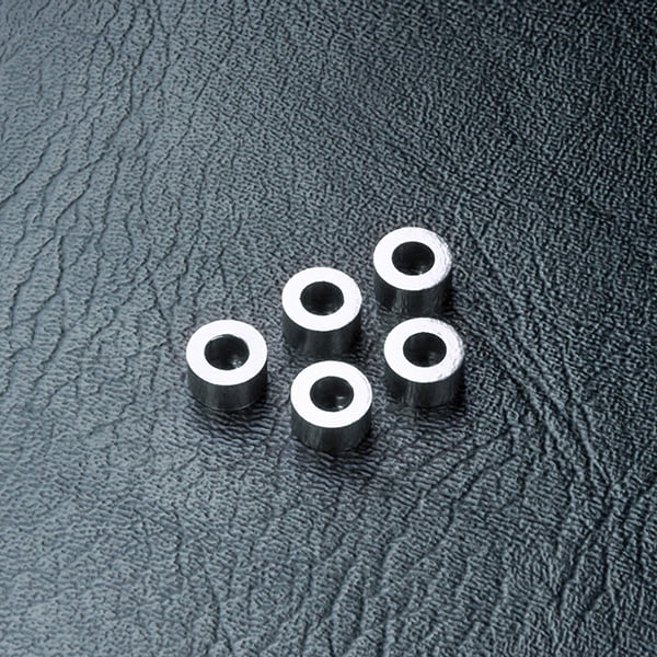 MST Alum. spacer 3X5.5X3.0 (silver) (5) - 820028S