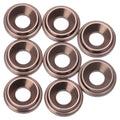 Premium LowPro 7075 alloy M3 Countersunk Washers - Gun Metal - 8pcs