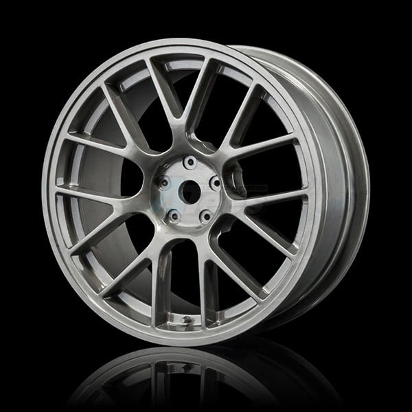 MST M Flat Silver RE wheel 24.5mm (+5) (4) 832552FS