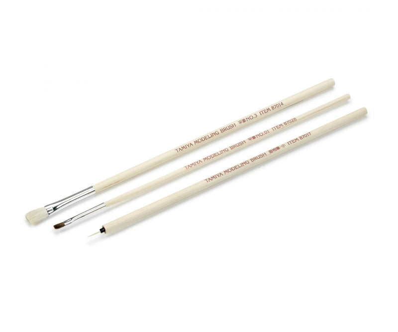 Tamiya Modelling Brush Basic Set - 87066