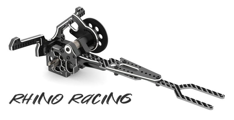 Rhino Racing Shark Gearbox (Black) For YD2 - RR-820B