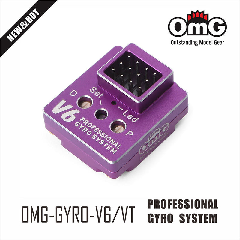 OMG V6 PROFESSIONAL GYRO SYSTEM PURPLE - OMG-GYRO-V6/VT