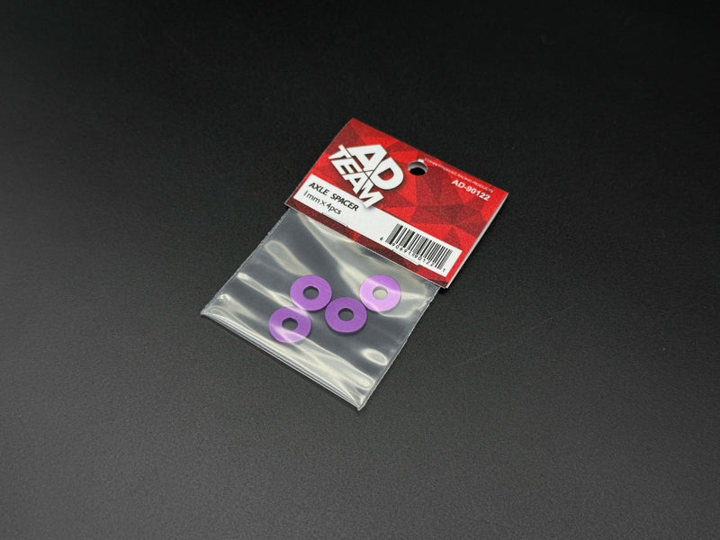 Team AD Axle spacer PURPLE – AD-90122P