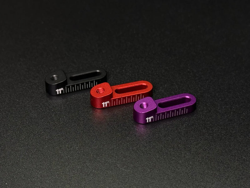 Team AD 11°Forward Tilt Steering Base PURPLE (FOR AD-9019) – AD-90191P