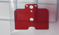 Team AD X-Series Electronics Mounting Tray (Translucent Red) AD-9028