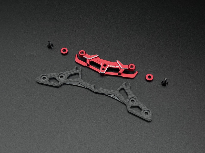 Team AD Hybrid Front Bumper RED - AD-9036R