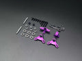 Team AD-XF Horizontal shock absorber conversion kit Purple - AD-9018P