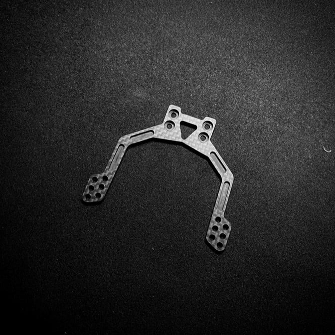 Team AD Rear Body Mount Plate for YOKOMO MD1.0 - AD-9027