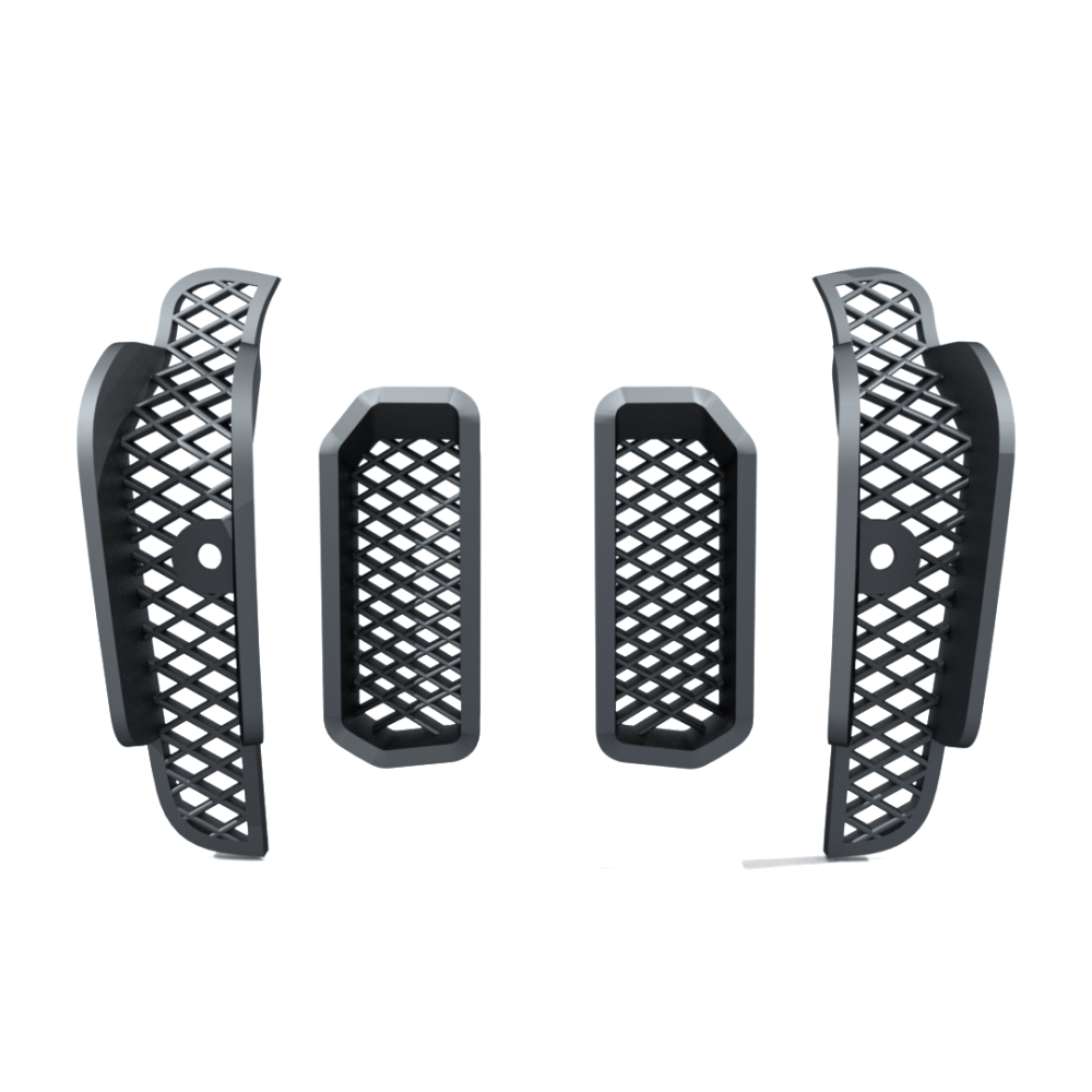 24KRC FRONT AIR INTAKES FOR TOYOTA YARIS GR - AF-HSYGRFAI - 24K9016