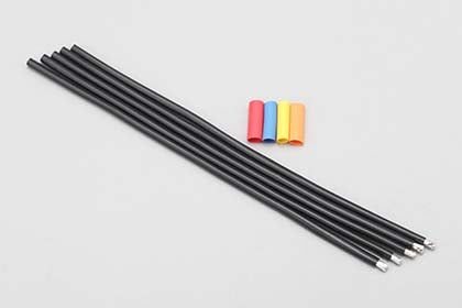 12 Gauge 100cm Black Code w/Shrink Tube BL-12WB1